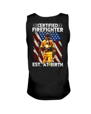 Firefighter Est AT Birth Unisex Tank thumbnail