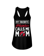 My Favorite Plumber Calls Me Mom Ladies Flowy Tank thumbnail