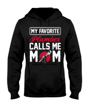 My Favorite Plumber Calls Me Mom Hooded Sweatshirt thumbnail