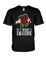 It's What's Inside V-Neck T-Shirt tile
