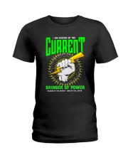 Electrician Keeper Of The Current Ladies T-Shirt thumbnail