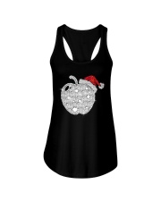 Apple Teacher Shirt Ladies Flowy Tank tile