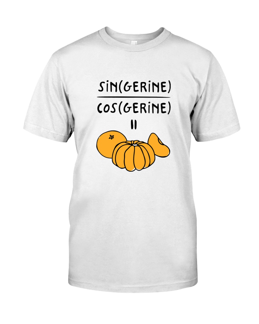 Math Teacher Tangerin Classic T-Shirt