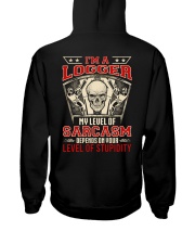 I'm A Logger My Level Of Sarcasm Hooded Sweatshirt thumbnail