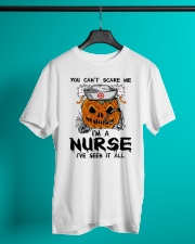You Can't Scare Me I'm A Nurse Classic T-Shirt lifestyle-mens-crewneck-front-3