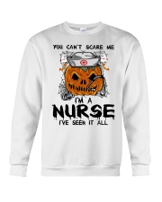 You Can't Scare Me I'm A Nurse Crewneck Sweatshirt thumbnail