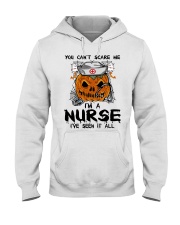 You Can't Scare Me I'm A Nurse Hooded Sweatshirt thumbnail