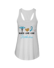 Nurse Love Cure Diabetes Ladies Flowy Tank thumbnail
