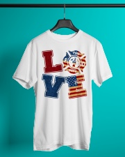 Love Firefighter Classic T-Shirt lifestyle-mens-crewneck-front-3