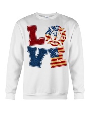 Love Firefighter Crewneck Sweatshirt thumbnail