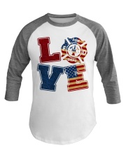 Love Firefighter Baseball Tee thumbnail