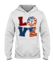 Love Firefighter Hooded Sweatshirt thumbnail