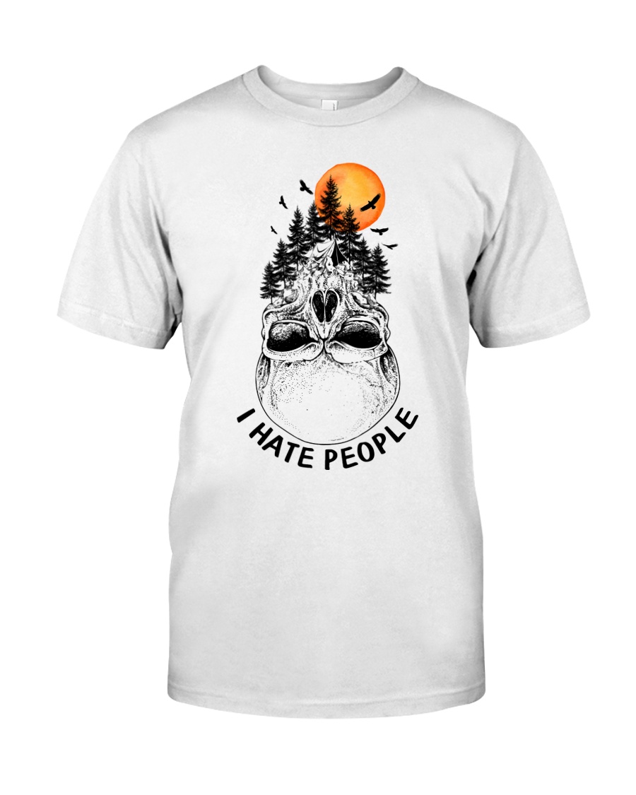 I Hate People camping Classic T-Shirt