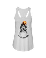 I Hate People camping Ladies Flowy Tank thumbnail