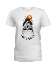 I Hate People camping Ladies T-Shirt thumbnail