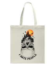 I Hate People camping Tote Bag thumbnail