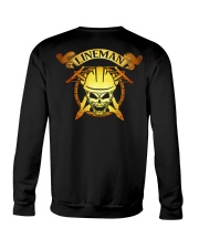 Lineman Skull Crewneck Sweatshirt tile