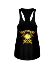 Lineman Skull Ladies Flowy Tank tile