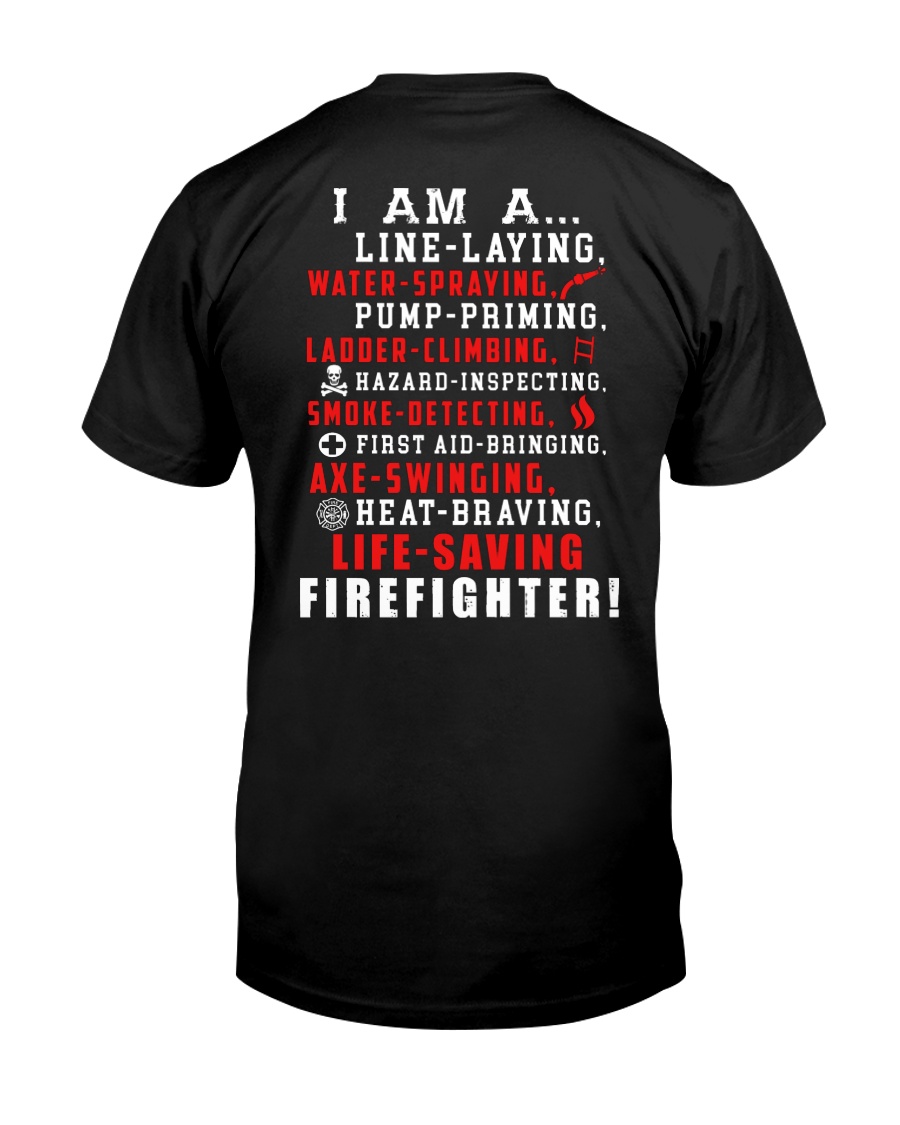 Life Saving Firefighter Classic T-Shirt
