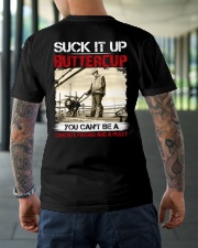 Suck It Up Buttercup You Can't Be A Concrete Classic T-Shirt lifestyle-mens-crewneck-back-3