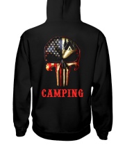 Camping Skull Hooded Sweatshirt thumbnail