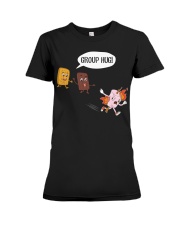 Group Hug Camping Premium Fit Ladies Tee thumbnail