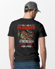 Plumber I Will Not Fix Your Shit Classic T-Shirt lifestyle-mens-crewneck-back-6