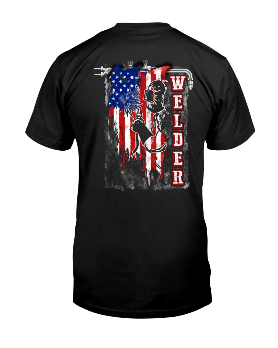 Flag Welder Tee Classic T-Shirt