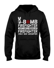 F-Bomb Firefighter Hooded Sweatshirt tile