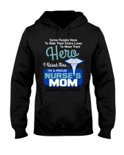 I'm A Proud Nurse Mom Hooded Sweatshirt thumbnail
