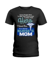 I'm A Proud Nurse Mom Ladies T-Shirt thumbnail