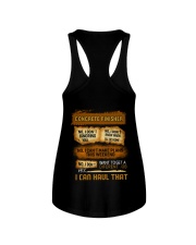 Concrete Finisher - I Can Haul That Ladies Flowy Tank thumbnail