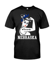 Teacher Nebraska Shirt Premium Fit Mens Tee tile