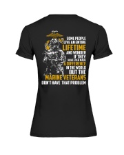Marine Veterans Premium Fit Ladies Tee tile