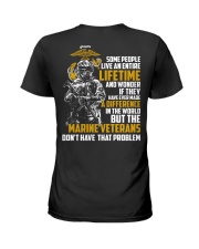 Marine Veterans Ladies T-Shirt tile
