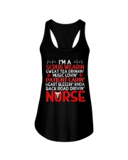 Back Road Drivin' Nurse Ladies Flowy Tank thumbnail