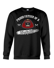 Proud Father Of A Firefighter Crewneck Sweatshirt tile