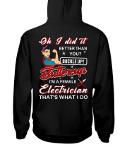 Female Electrician That's What I Do Hooded Sweatshirt thumbnail