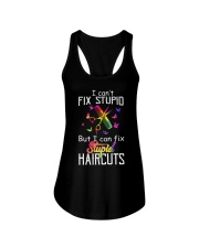 I Can't Fix Stupid But I Can Fix Stupiad Haircuts Ladies Flowy Tank thumbnail