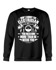 Don't Annoy The Electrician Crewneck Sweatshirt thumbnail