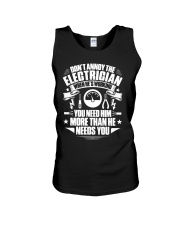 Don't Annoy The Electrician Unisex Tank thumbnail
