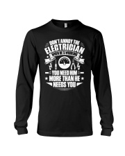Don't Annoy The Electrician Long Sleeve Tee thumbnail