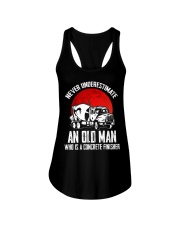 Concrete Finisher Old Man Ladies Flowy Tank thumbnail