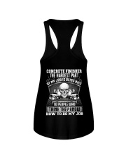Concrete Finisher The The Hardest Part Of My Job Ladies Flowy Tank thumbnail
