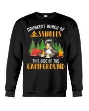 Drunkest Bunch Campground Crewneck Sweatshirt thumbnail