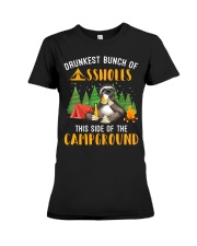 Drunkest Bunch Campground Premium Fit Ladies Tee thumbnail