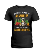 Drunkest Bunch Campground Ladies T-Shirt thumbnail