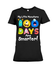 100 Days Teacher Premium Fit Ladies Tee thumbnail