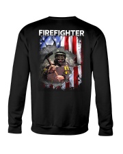 Firefighter Flag Crewneck Sweatshirt thumbnail