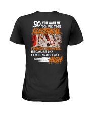 Electrician My Price Was Too High Ladies T-Shirt thumbnail
